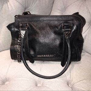 Small black Burberry Hand Bag